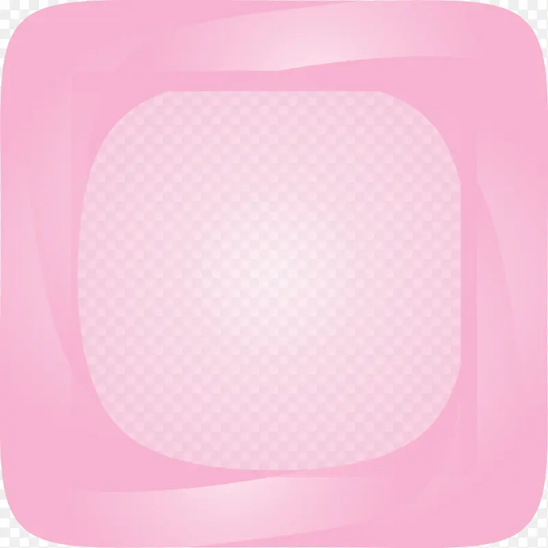 方形框架 粉色 盘子