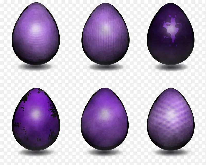 紫色 薰衣草 复活节彩蛋