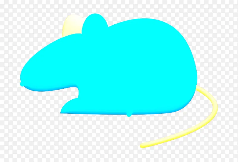老鼠图标 昆虫图标 蓝色