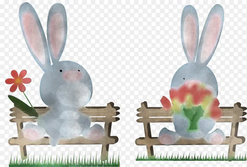 兔子和野兔 兔子 野兔