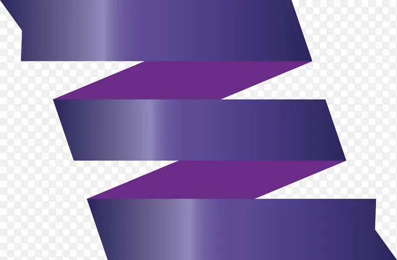 丝带 多重丝带 紫色
