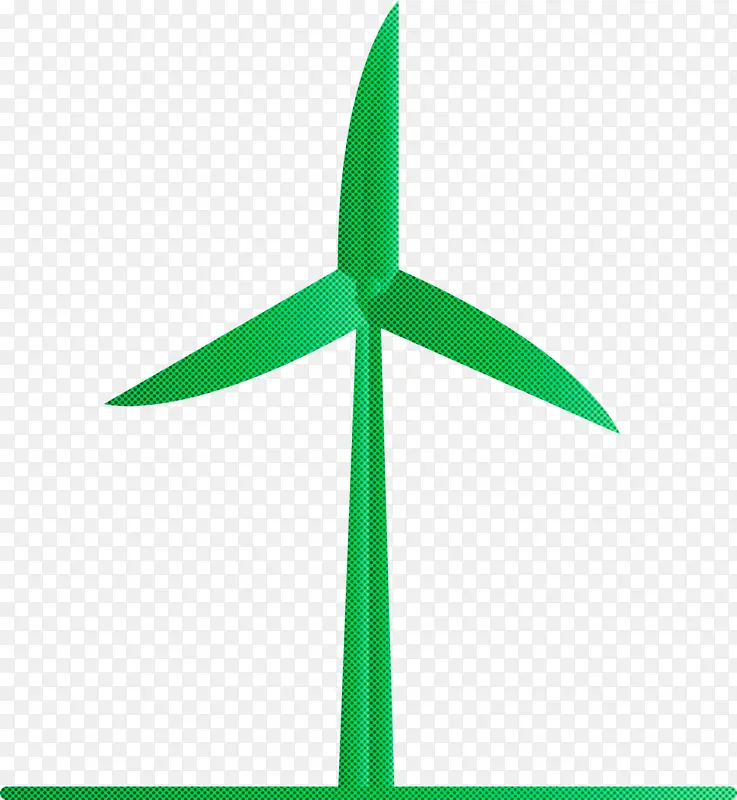 生态 绿色 风力涡轮机