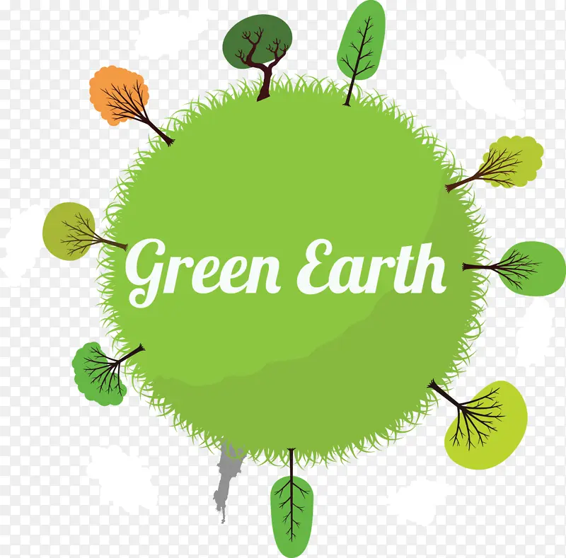 植树节 绿色地球 地球日