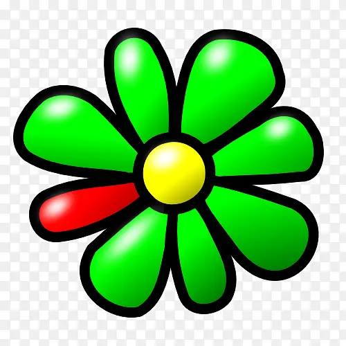绿色 符号 花瓣