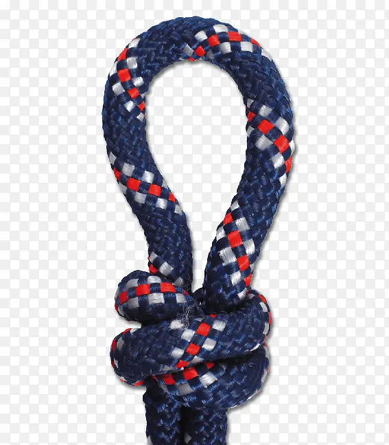 蓝色 结 绳子