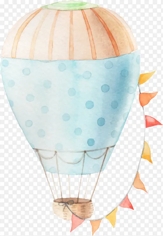 热气球 绿松石 飞行器