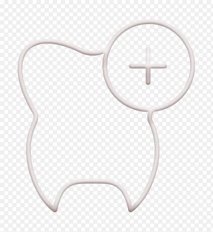 清洁图标 检查图标 牙齿图标