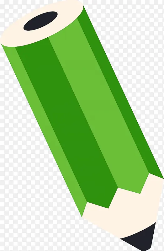 铅笔 学习用品 绿色