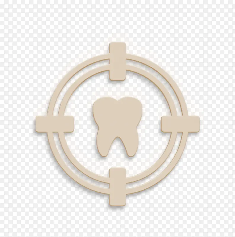 牙科图标 目标图标 符号