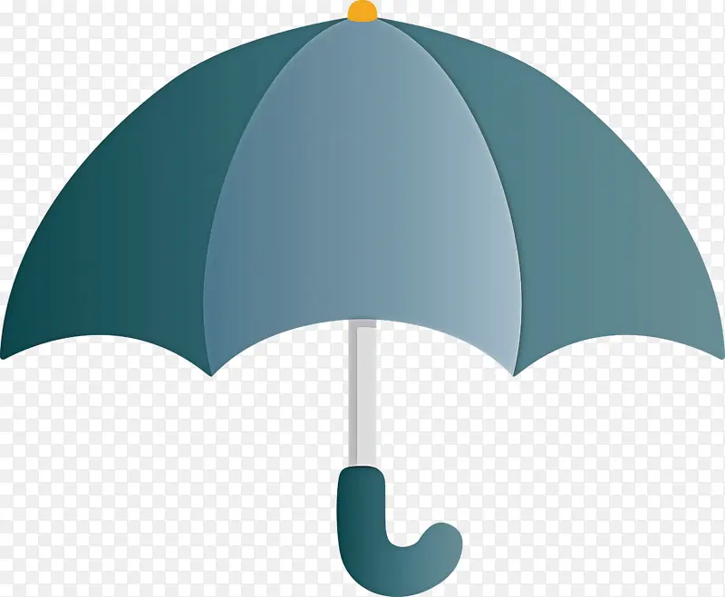雨伞 卡通雨伞 浅绿色