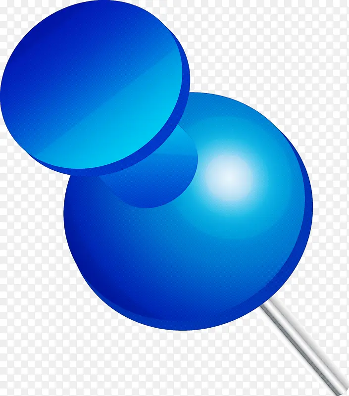 学校用品 蓝色 球体