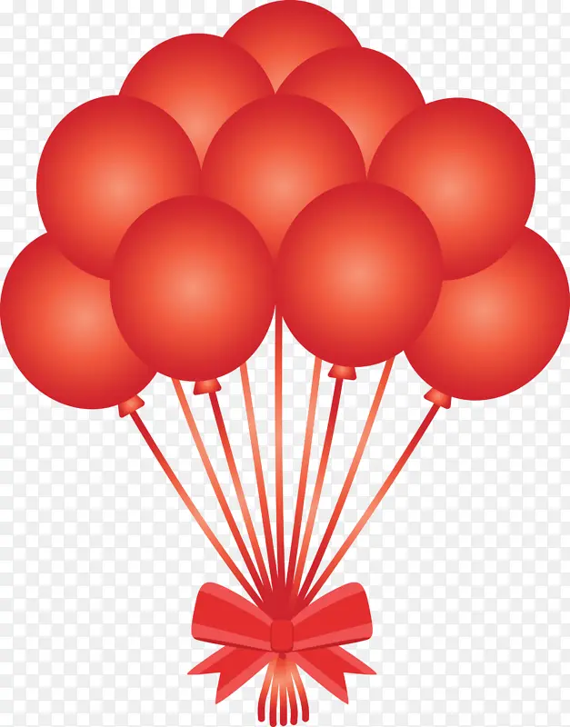 气球 红色 派对用品