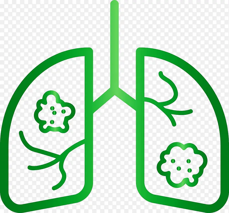 冠状病毒病 肺 绿色