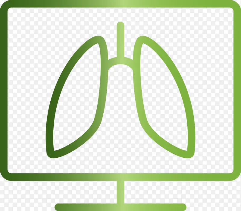冠状病毒病 肺部 绿色