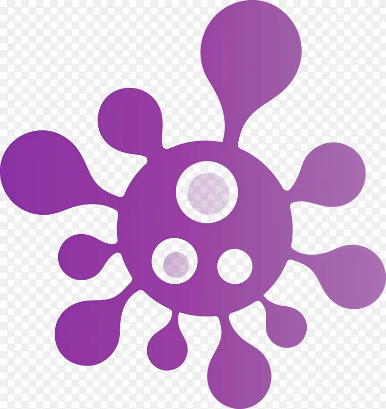 细菌 病毒 紫色