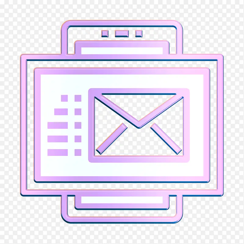 电子邮件图标 用户界面图标 移动界面图标