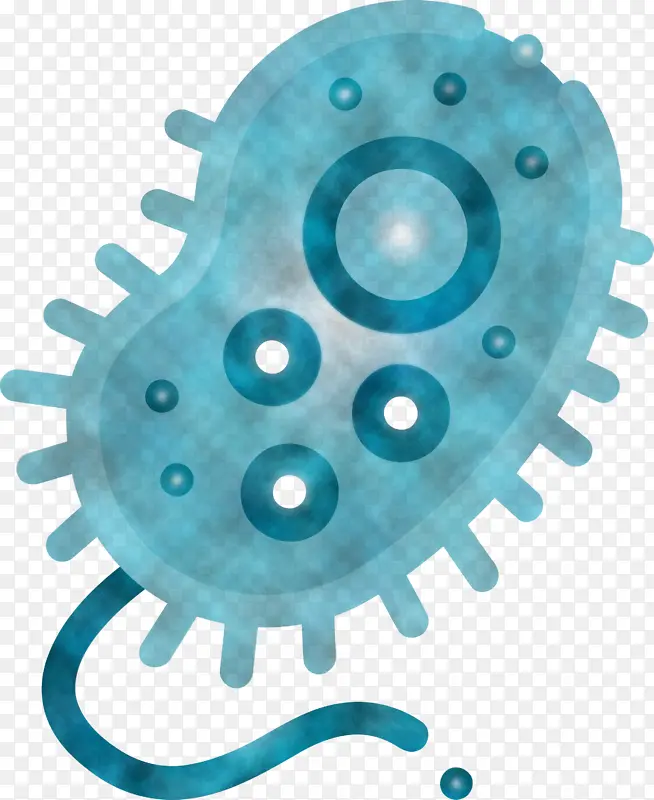 细菌 病毒 齿轮