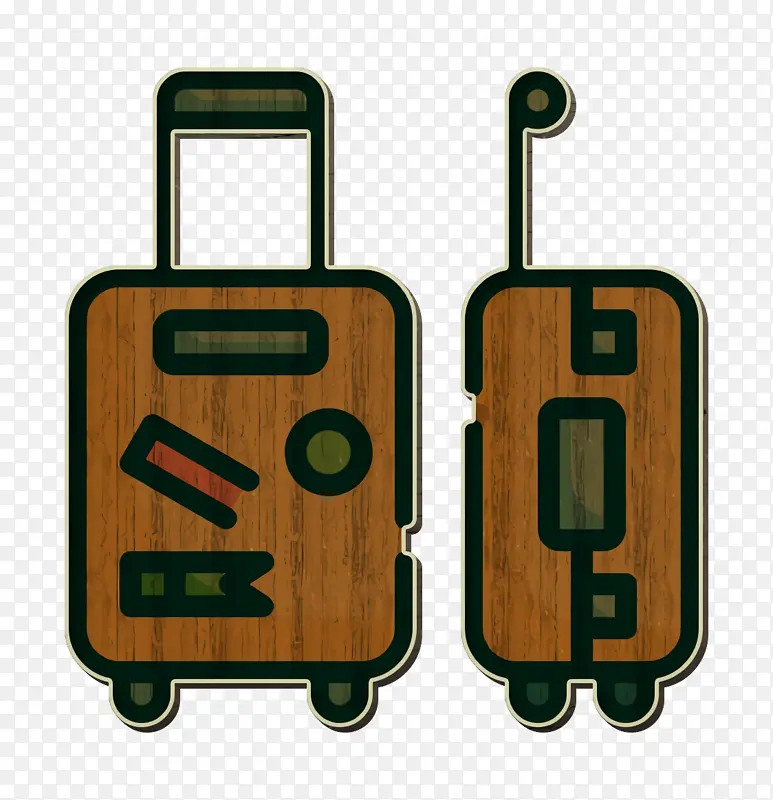 旅行图标 行李箱图标 行李箱