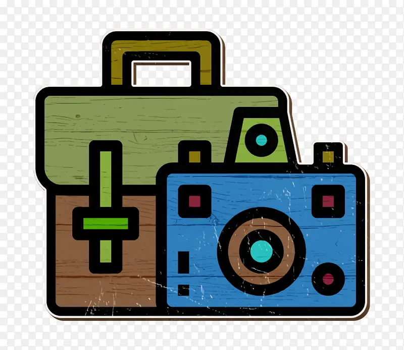 摄影图标 相机包图标 相机