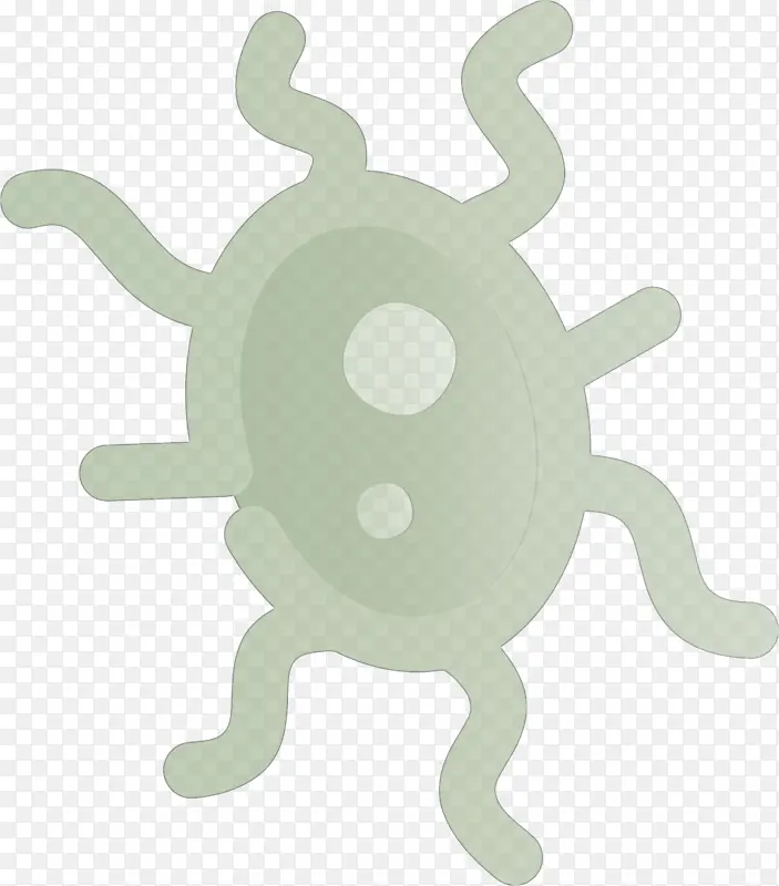 细菌 病毒 卡通