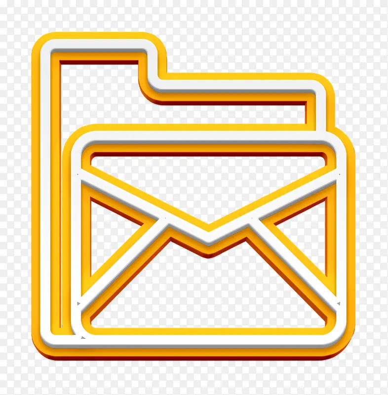 文件和文件夹图标 文件夹和文档图标 电子邮件图标