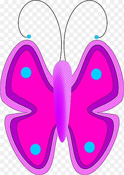 蝴蝶 粉红色 飞蛾和蝴蝶