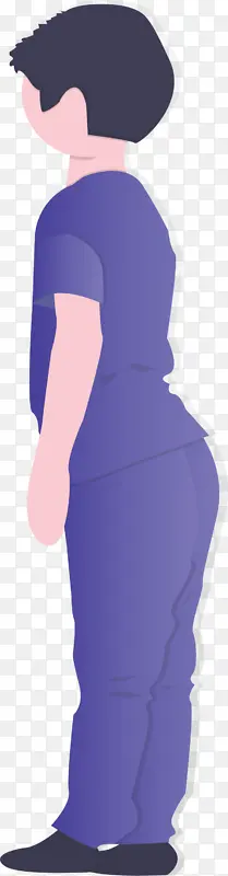 紫色 衣服 连衣裙