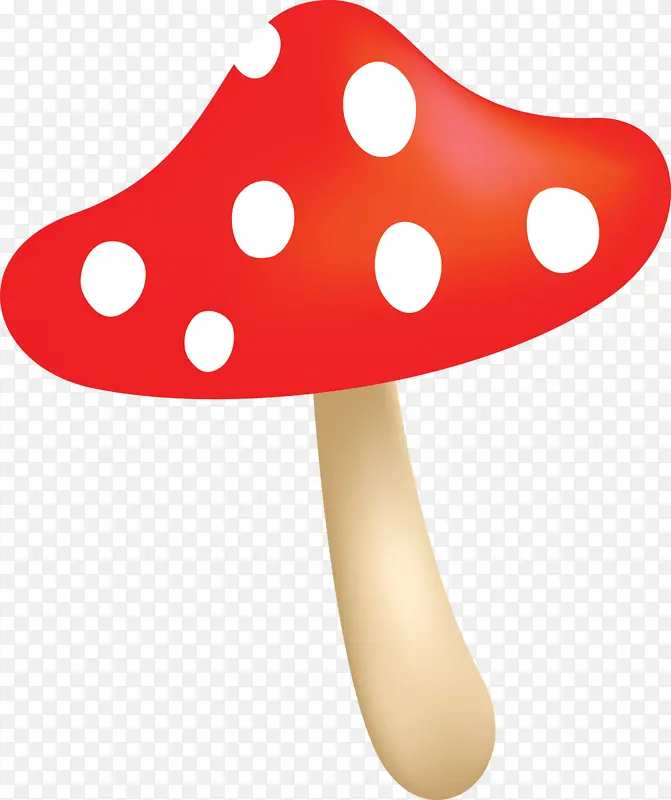 蘑菇 波尔卡圆点