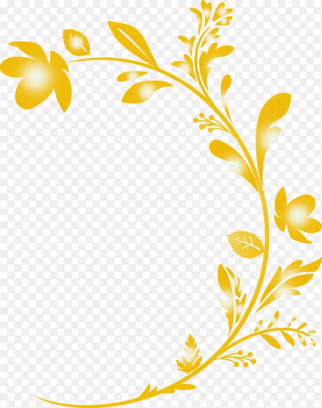 花架 装饰架 黄色
