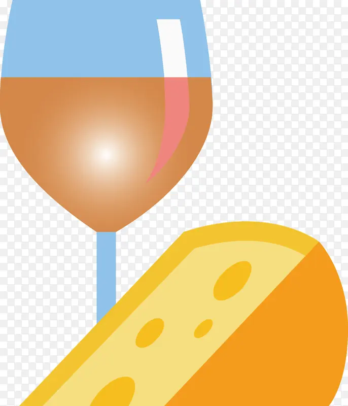 食物和葡萄酒 橙子 气球