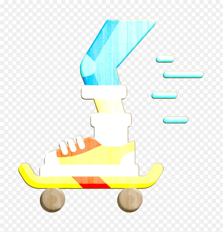 城市标志 滑板标志 旱冰鞋