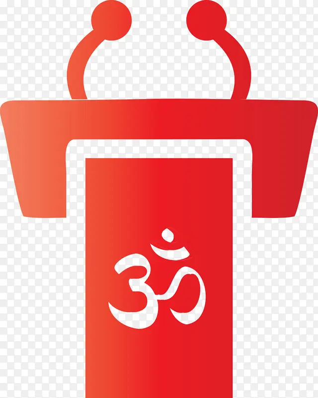 印度教 红色 标志