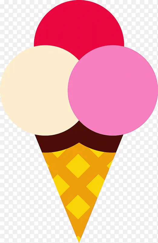 冰淇淋蛋筒 冷冻甜点 冰淇淋