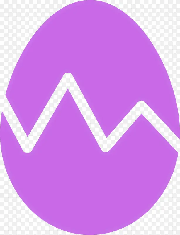 复活节彩蛋 复活节 紫罗兰色