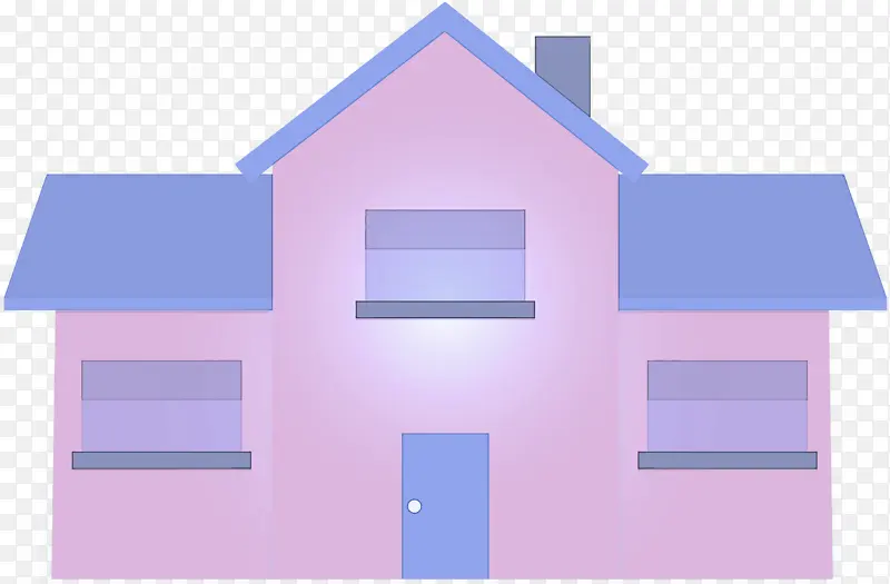 房屋 住宅 紫罗兰色