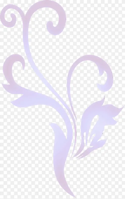 花架 紫色 临时纹身