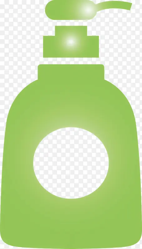 洗手消毒液瓶 绿色 塑料瓶
