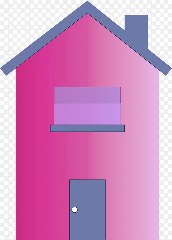 房子 家 粉色