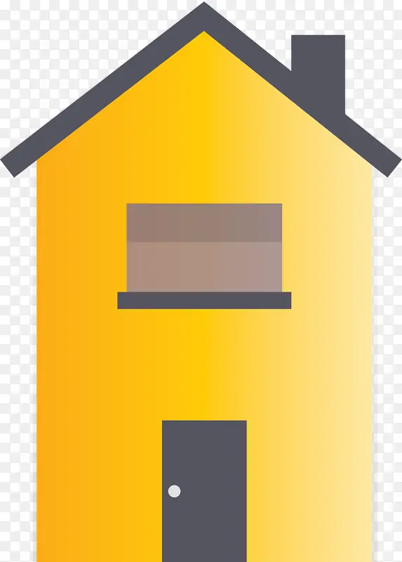 房子 黄色 线