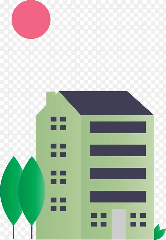 房屋 住宅 绿化