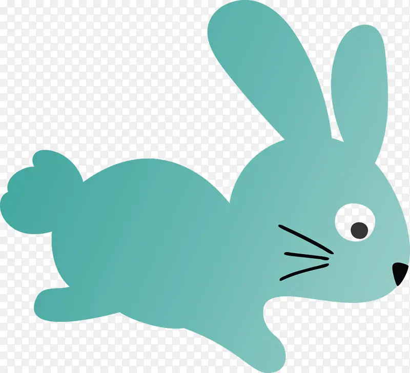 可爱的复活节兔子 复活节 兔子