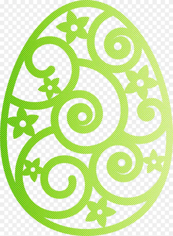 复活节彩蛋 复活节 绿色