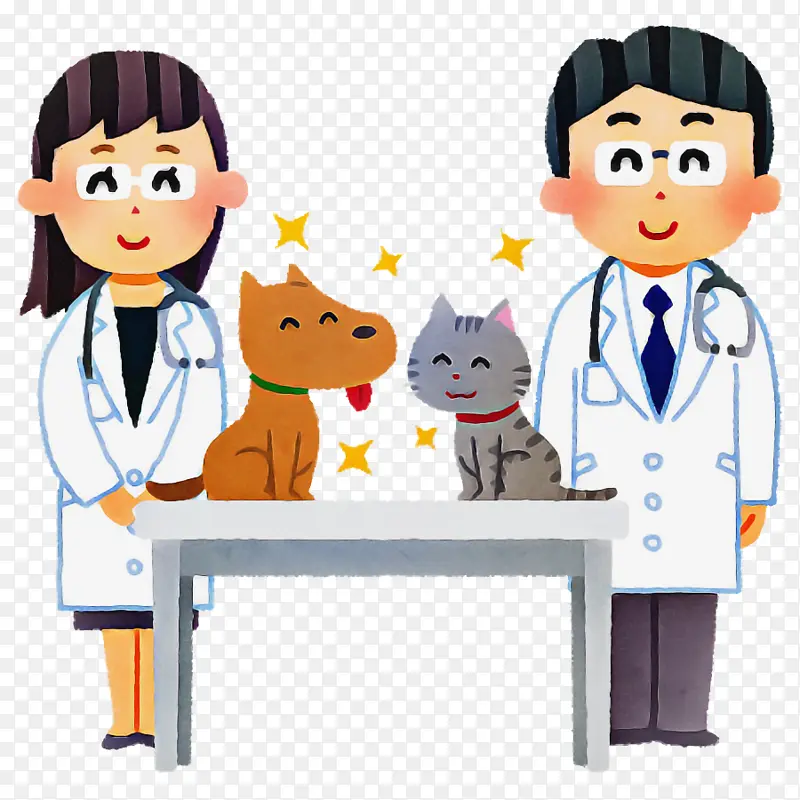 宠物健康 医疗保健 卡通