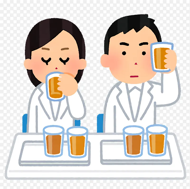 卡通 饮酒 饮品