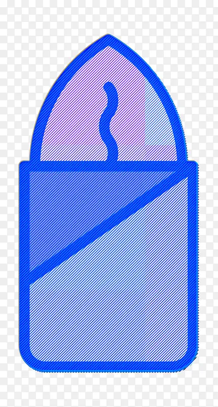 皮罗日基图标 零食图标 蓝色