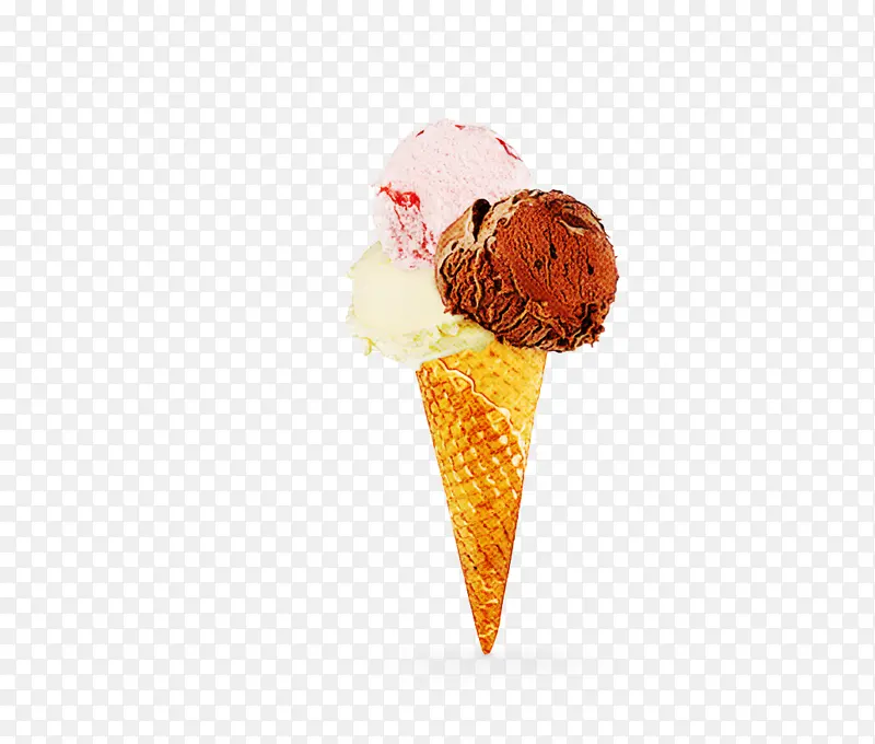 冰淇淋 冰淇淋筒 冷冻甜点