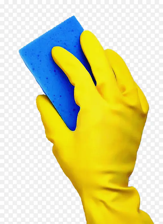 黄色 手套 安全手套
