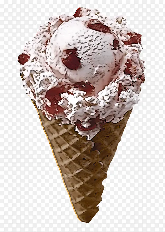 冰淇淋蛋筒 冷冻甜点 冰淇淋
