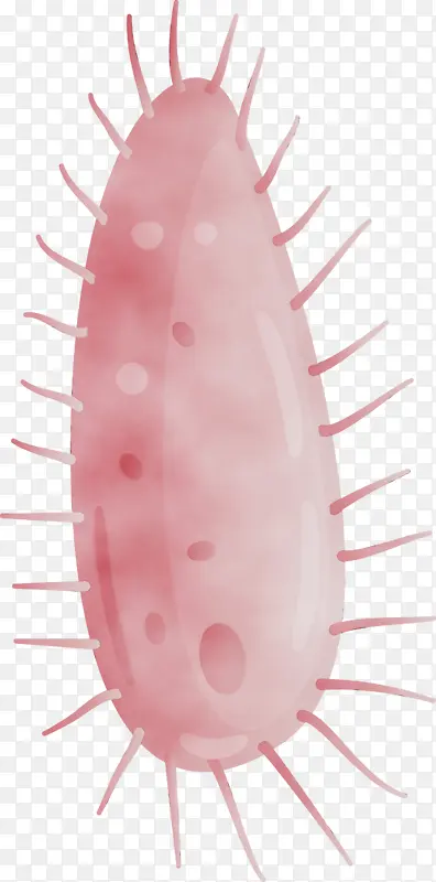 病毒 水彩 油漆