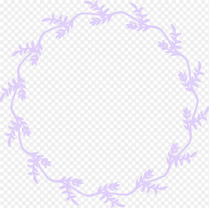 花框 花押字框 紫色